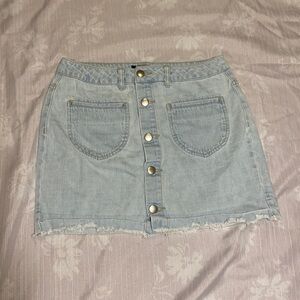 Forever 21 denim skirt